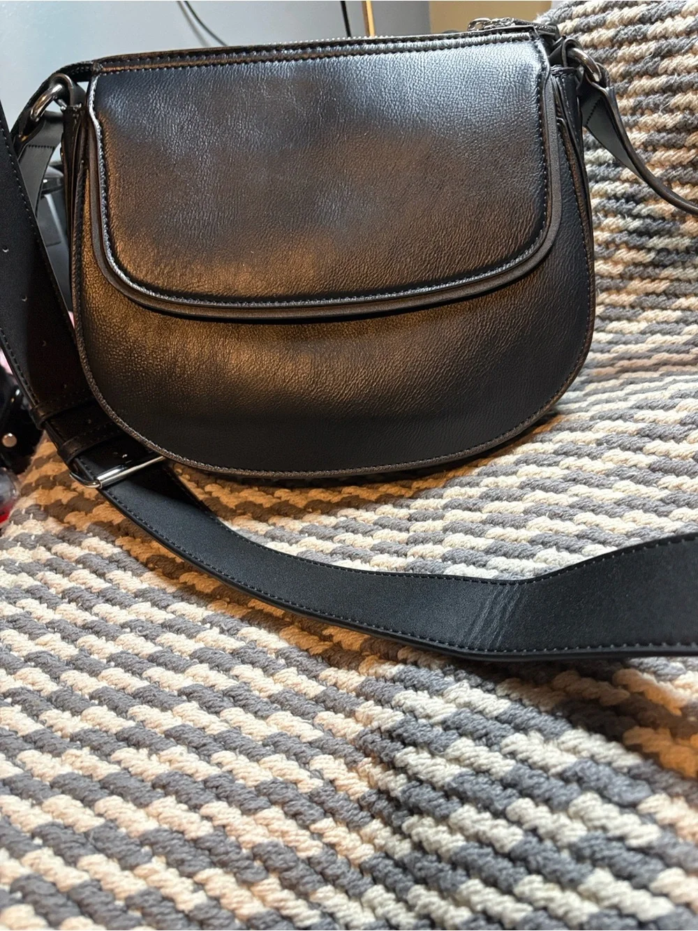 Calvin Klein Black Crossbody bag w accessories